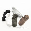 Elastic cotton breathable short men's socks